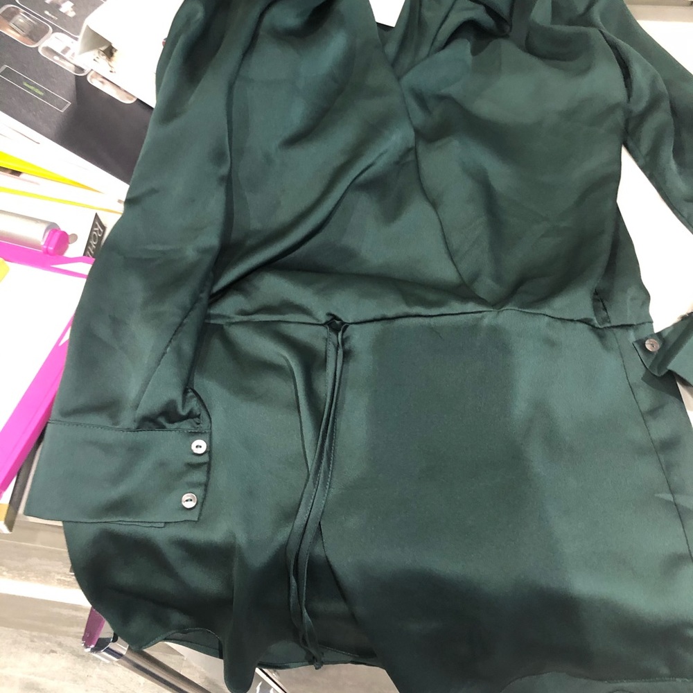 Green dress